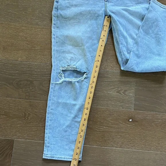 American Eagle Outfitters Blue Ankle Cropped Jeans - Picture 8 of 14